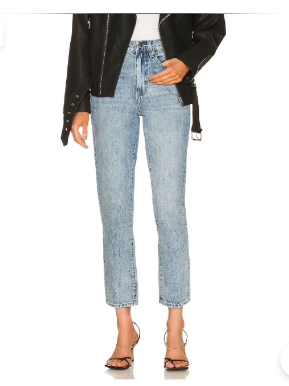 Pistola Keaton High Rise Slim Straight in Playday Size 27